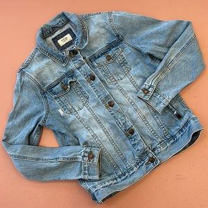 Marine Layer Embroidered Denim Jacket (size S)